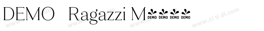 DEMO   Ragazzi M字体转换